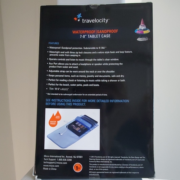 NWOT TABLET CASE BAG - Picture 2 of 3